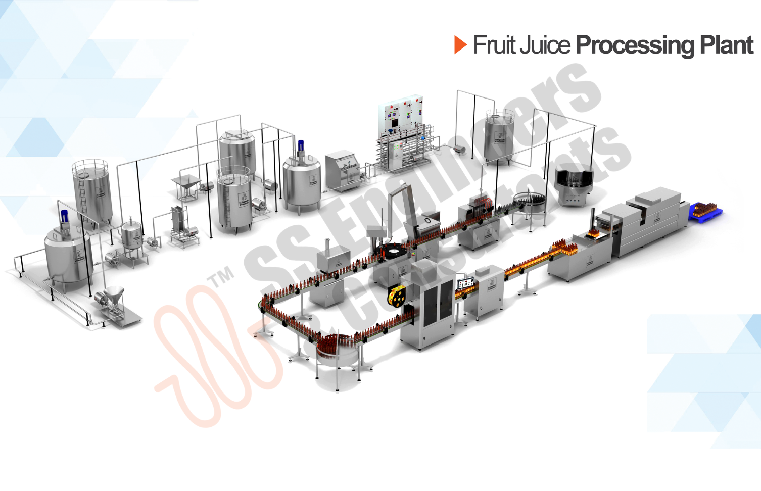 Fruit juice plant